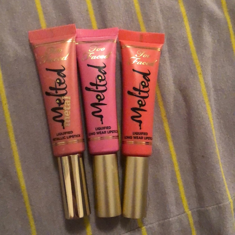 Too Faced Melted Matte lipsticks